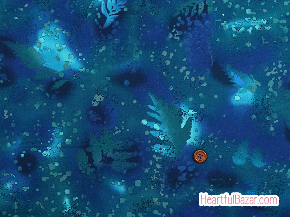 [oc]Benartex Fossil Fern ブルーベル
