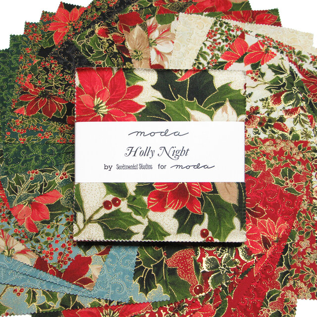 [cp]moda Holly Night Metallic 42枚セット