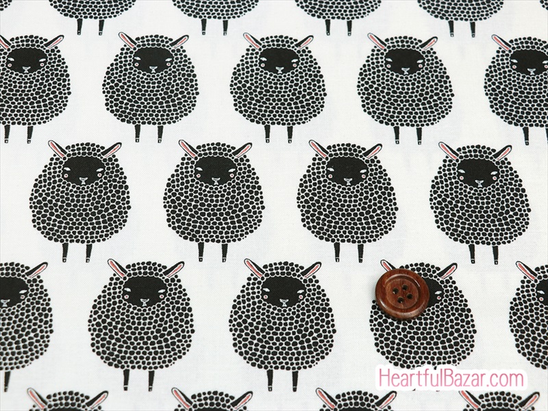(110x60)moda FARM CHARM ひつじ クラウド