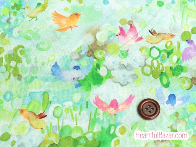 (54x50)moda Flights of Fancy アクア