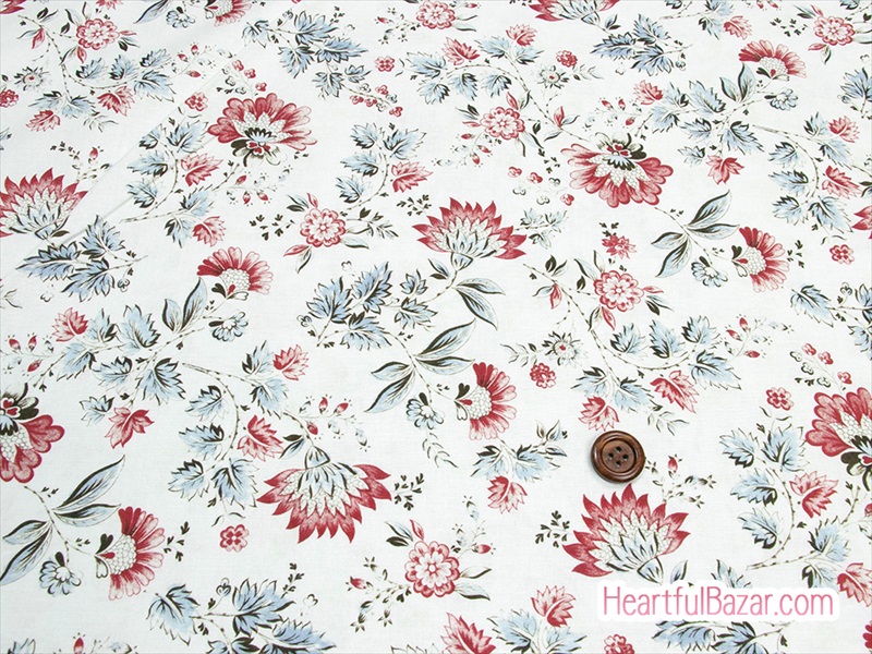 (54x50)moda Regency Zarafa フラワーズ ホワイト