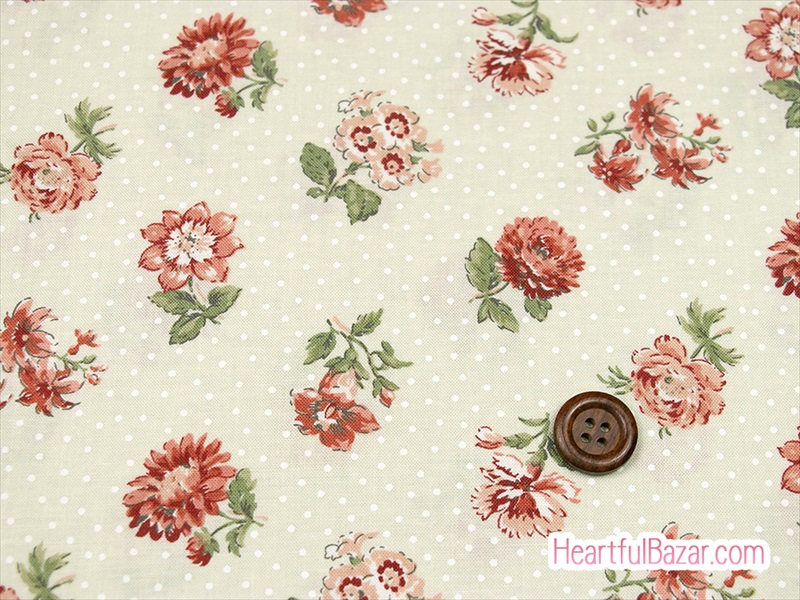 (54x50)moda Jardin de Fleurs レイヨル パール