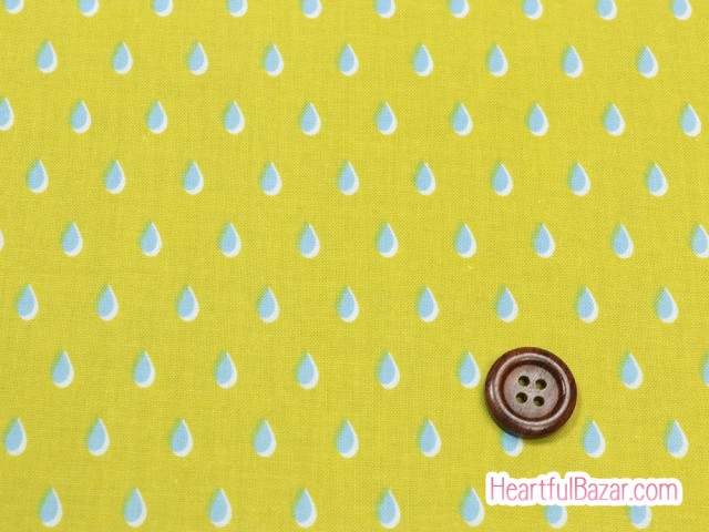 COTTON+STEEL Beauty Shop ドロップ イエロー