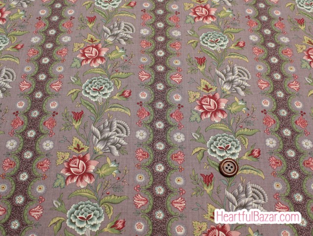 (110x52)moda Jardin de Versailles ボタニーク ラベンダ