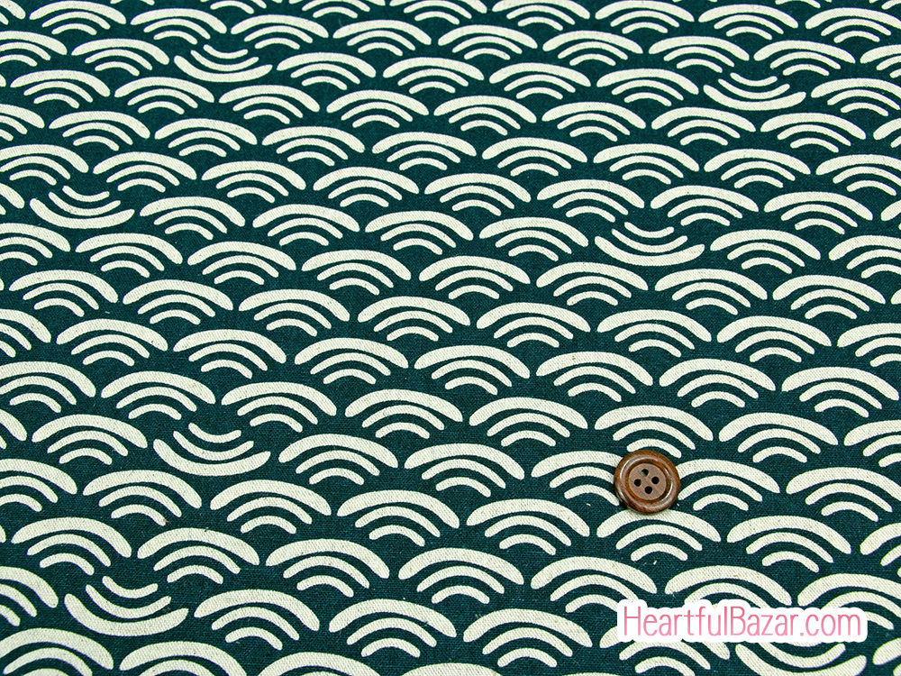 [oc]RSS Koi Pond せいがいは 綿麻 ダークブルー