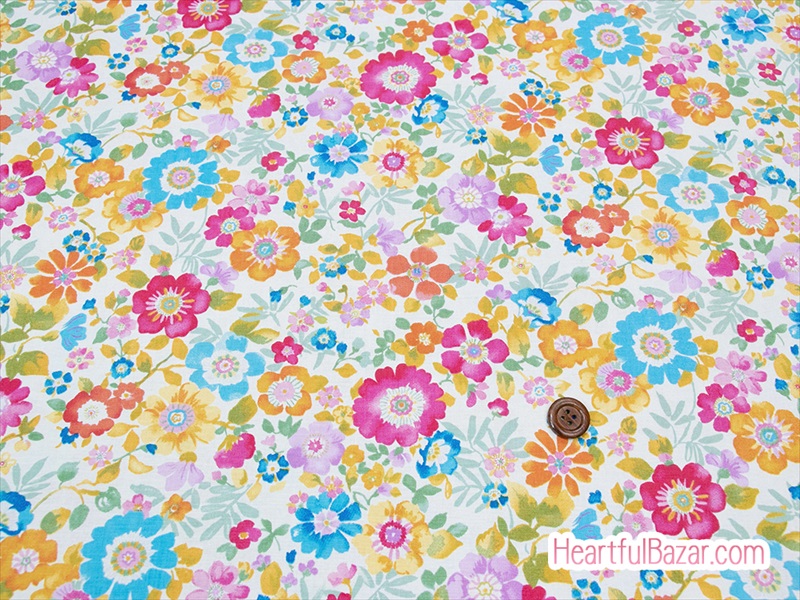 (54x50)moda Lulu フラワーガーデン