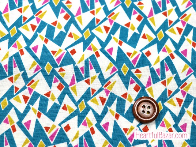 (110x86)moda Beach Road ターコイズ