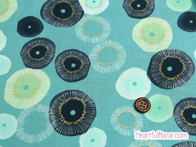 (110x117)moda Day in Paris Blooming ティール