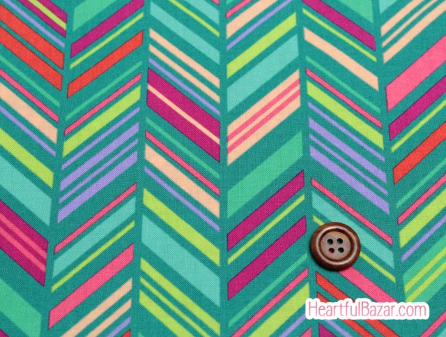 (54x50)moda Painted Garden カラーウェーブ ターコイズ