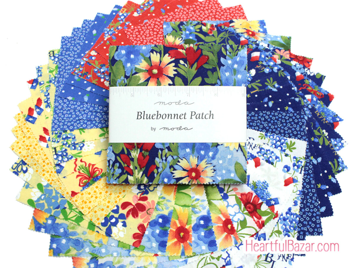 moda Bluebonnet Patch 42枚セット