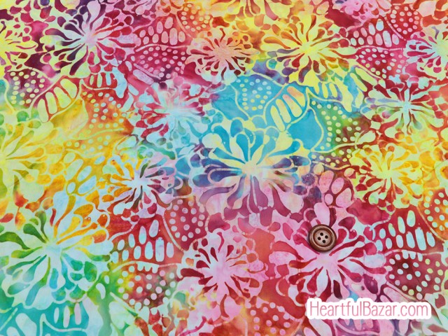 (110x104)moda Santorini Batiks レインボー
