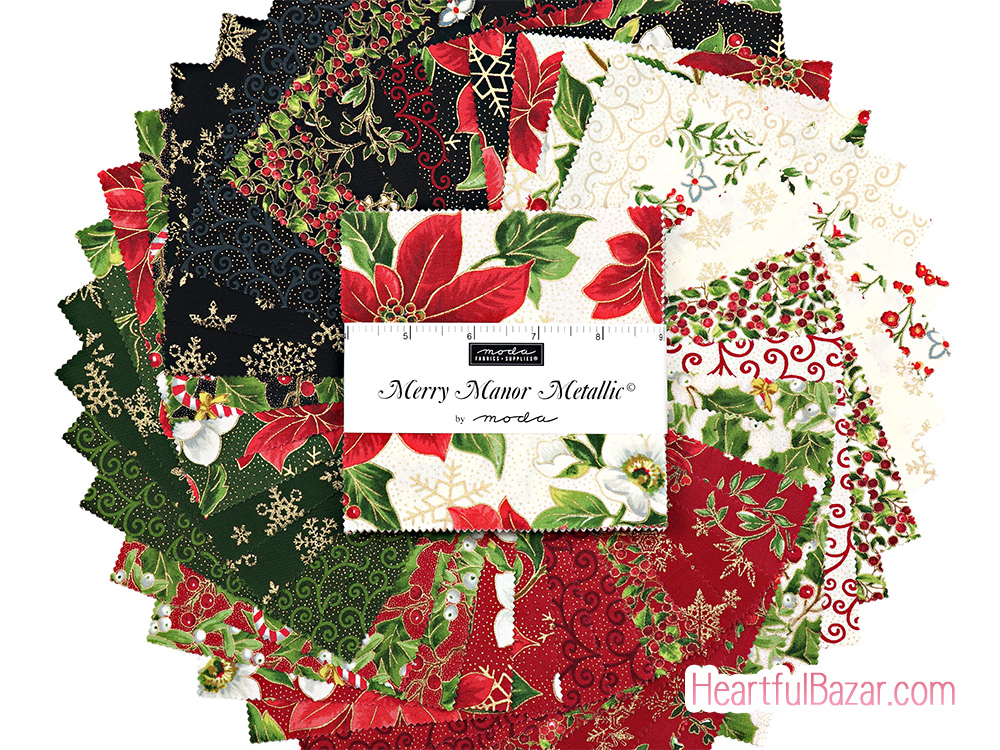 [cp]moda Merry Manor Metallic 42枚セット