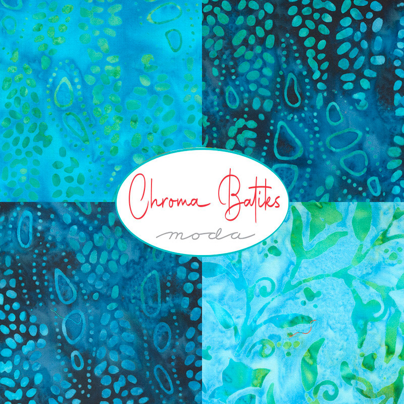 (25x25)moda Chroma Batiks 3枚セット