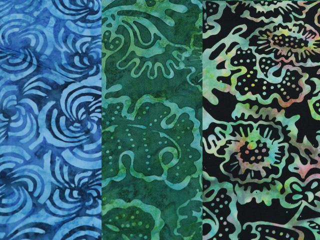 (25x25)moda Bahama Batiks 3枚セット