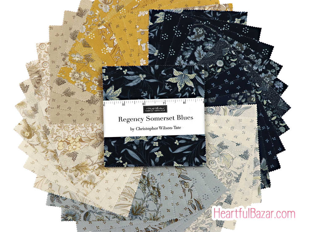 [cp]moda Regency Somerset Blues 42枚セット