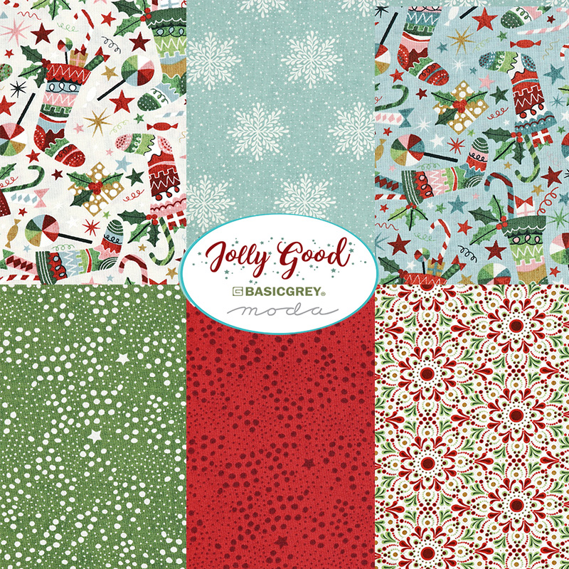 (25x25)moda Jolly Good 6枚セット