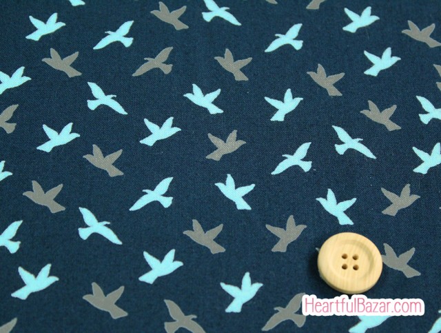 (54x50)moda Creekside 鳥たち