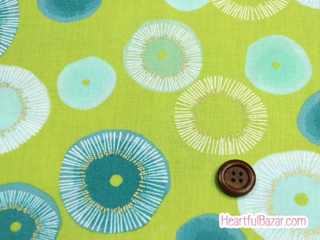 (54x50)moda Day in Paris Blooming 黄緑