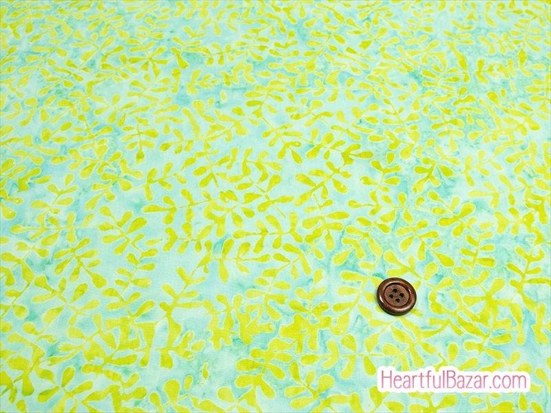 (54x50)moda confection batiks ミント