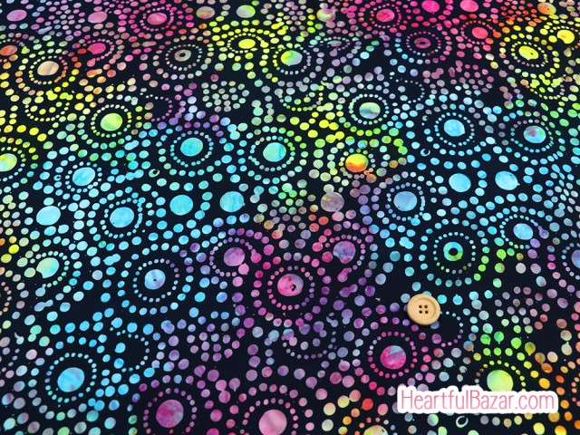 (54x50)moda Carnival Batiks ミッドナイト1