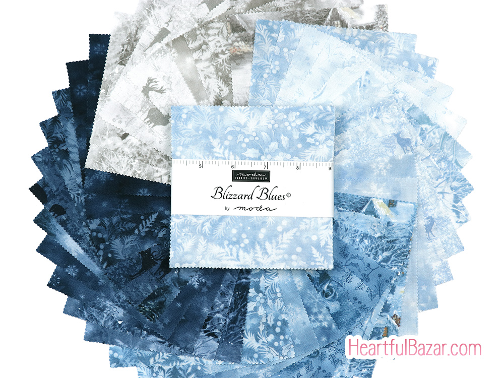 [cp]moda Blizzard Blues 42枚セット