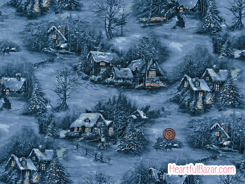 [oc]moda Blizzard Blues クリスマスビレッジ ナイトスカイ