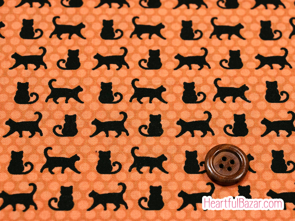 (54x50)moda midnight magic II ねこ オレンジ