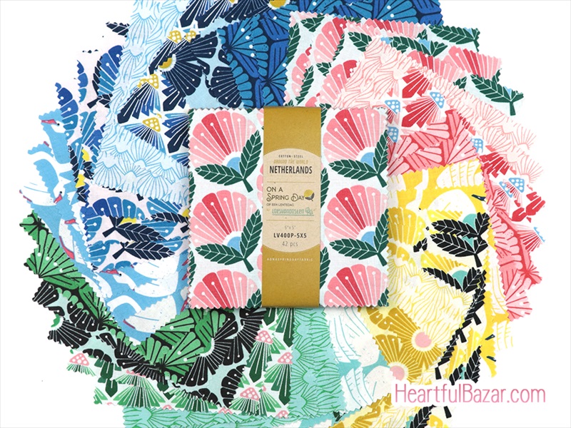 COTTON+STEEL ON A SPRING DAY 42枚セット