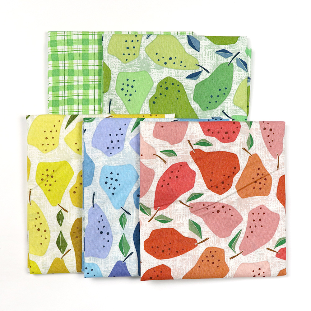 (55x45)COTTON+STEEL Under the Apple Tree マルメロ 5枚セット