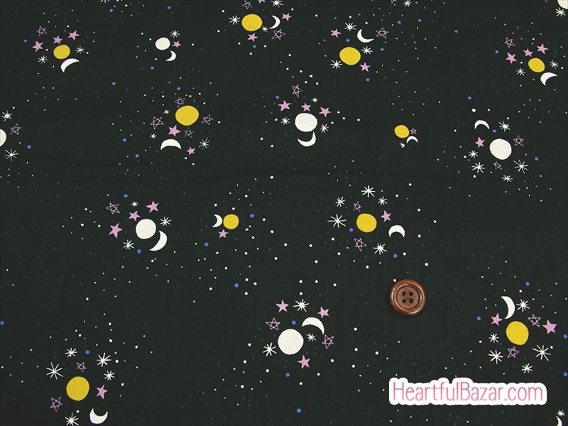 [oc]COTTON+STEEL Eclipse 太陽月星 ブラック