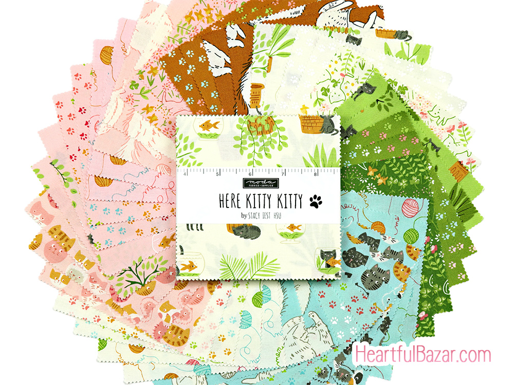 [cp]moda HERE KITTY KITTY 42枚セット