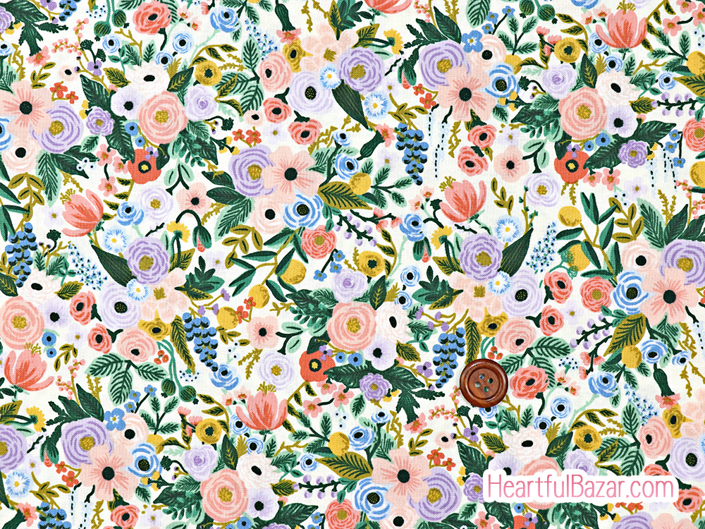 [oc]COTTON+STEEL ORCHARD プチガーデン アイボリー