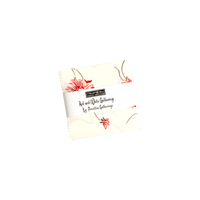 [mc]moda Red and White Gatherings 42枚セット