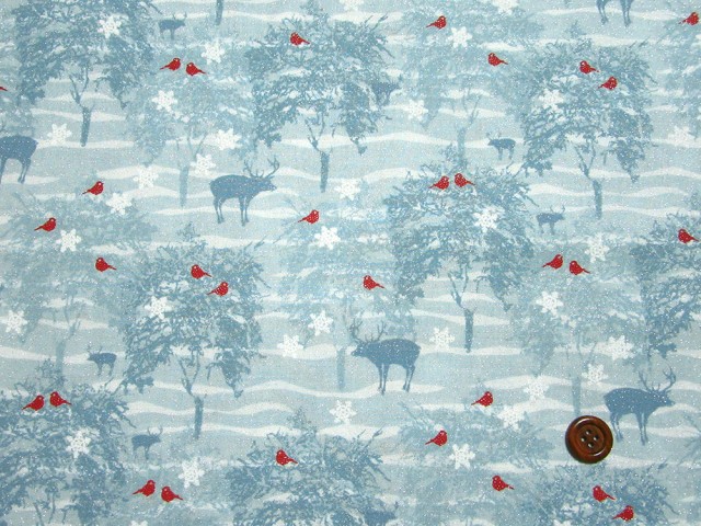 (70x32)moda Forest Frost Glitter(ラメ入り)A