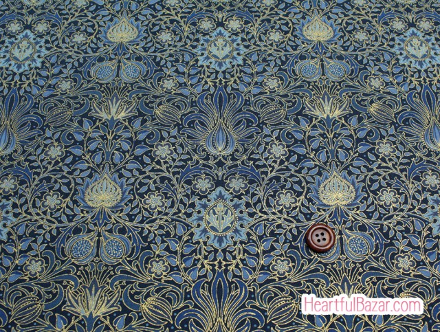 (110x46)moda Morris Holiday 1904 Persian 紺