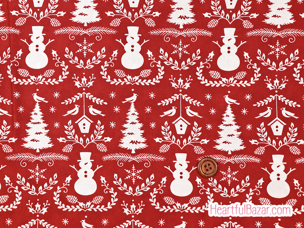 [oc]moda Winter Friends 冬のダマスク