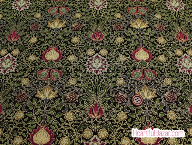 (110x56)moda Morris Holiday 1904 Persian 黒