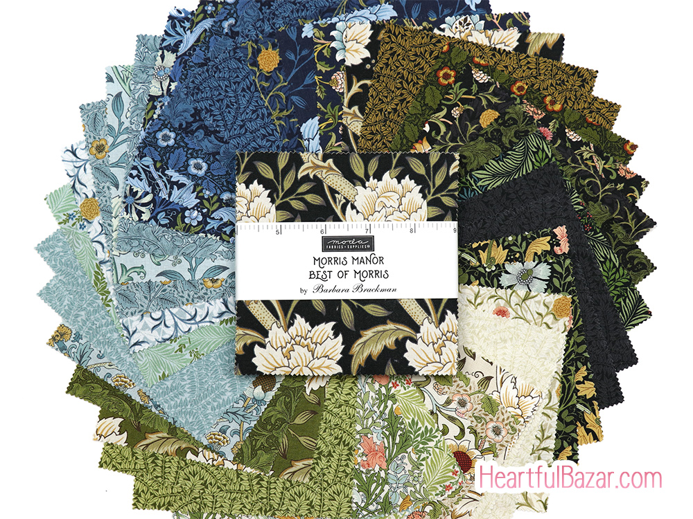 [宝市限定価格]moda MORRIS MANOR 42枚セット