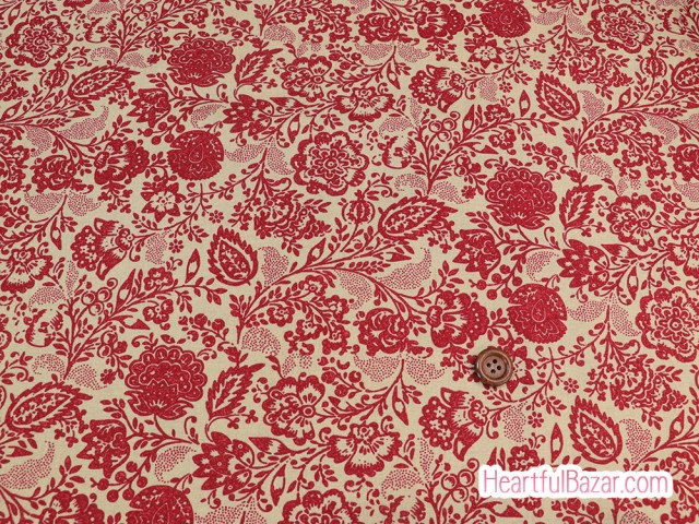 (110x69)moda Chafarcani カーマイン ルージュ-オイスター