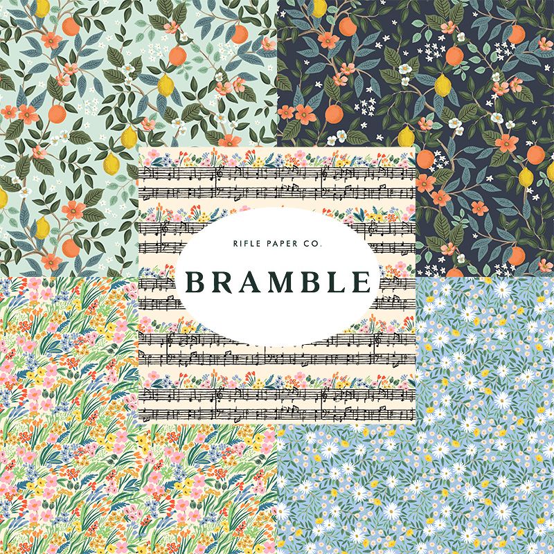 (25x25)COTTON+STEEL BRAMBLE 5枚セット