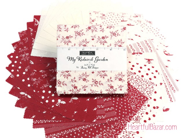 moda My Redwork Garden 42枚セット