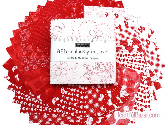 moda RED-iculously in Love！ 42枚セット