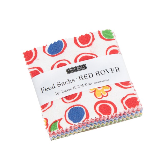 [mc]moda Feed Sacks RED ROVER 42枚セット