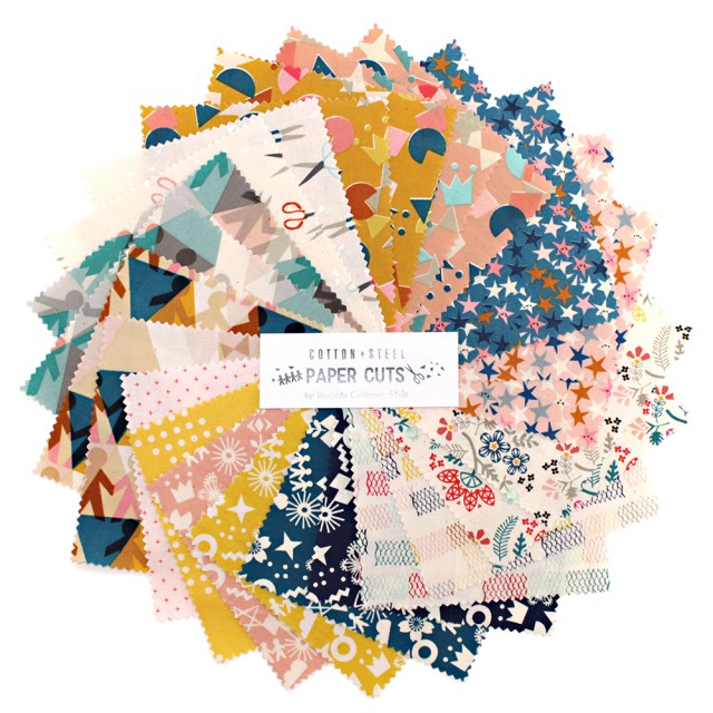 [5"]COTTON+STEEL PAPER CUTS 24枚セット