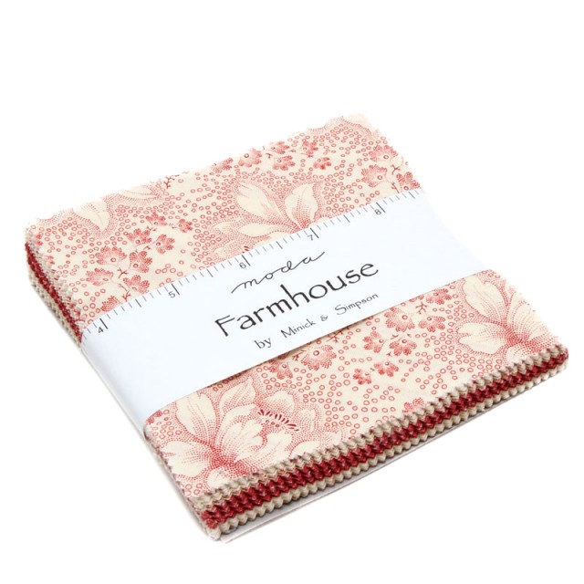 [cp]moda Farmhouse Reds 42枚セット