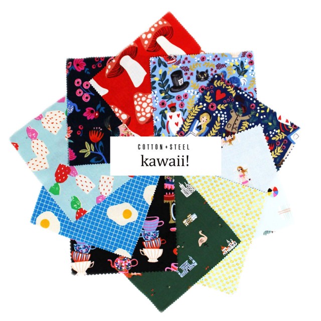 [5"]COTTON+STEEL kawaii！ おためし10枚セット
