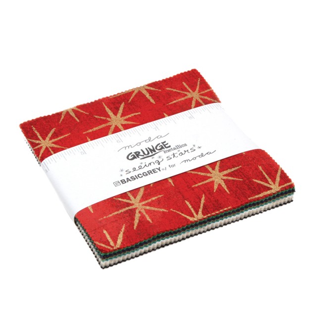 [cp]moda Grunge Seeing Stars Metallic 42枚セット