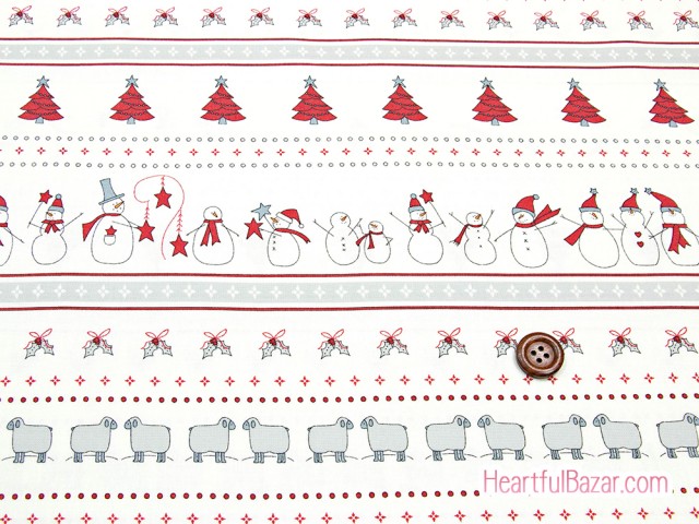 [oc]moda Country Christmas クリスマスストライプ