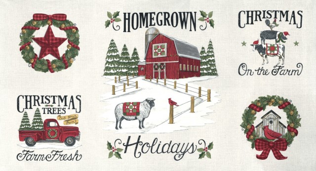 [panel]moda HOMEGROWN Holidays クリスマスパネル
