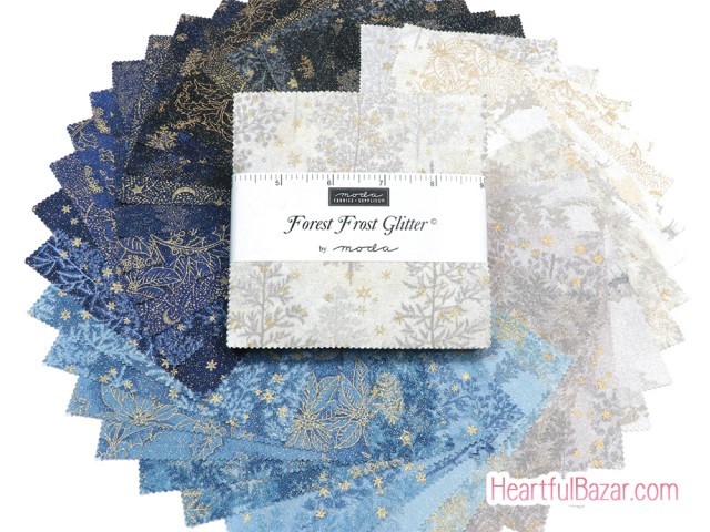 [cp]moda Forest Frost Glitter 42枚セット